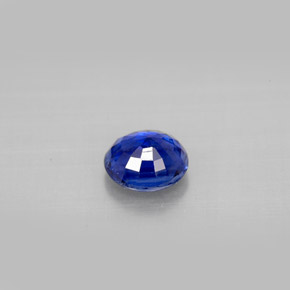 Cianita azul natural de 1,08 ct, corte redondo, VS-SI