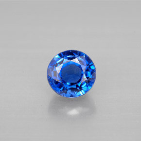 Cianita Azul natural de 1.45 ct, Corte Redondo, VS-SI
