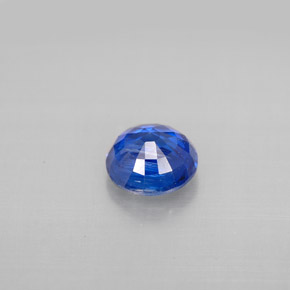 Cianita azul natural de 1,13 ct, corte redondo, VS-SI