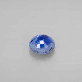Cianita Azul natural de 1.00 ct, Corte Redondo, VS-SI