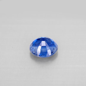 Cianita azul natural de 1,03 ct, corte redondo, VS-SI