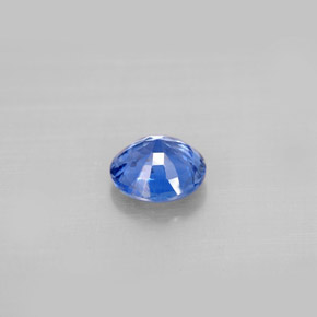 Cianita azul natural de 0,92 ct, corte redondo, VS-SI