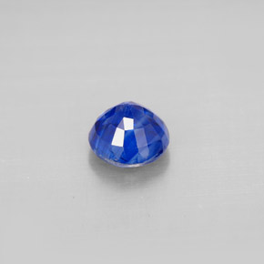 Cianita Azul natural de 1.18 ct, Corte Redondo, VS-SI