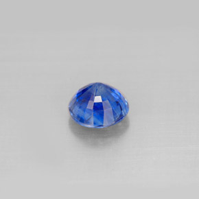 Cianita azul natural de 1,12 ct, corte redondo, VS-SI