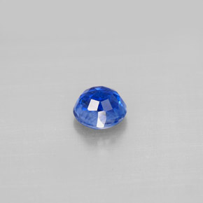 Cianita azul natural de 0,81 ct, corte redondo, VS-SI