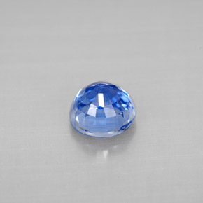 Cianita Azul natural de 1.24 ct, Corte Redondo, VS-SI