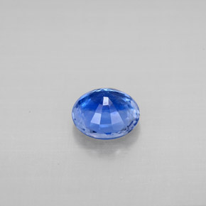 Cianita Azul natural de 1.15 ct, Corte Redondo, VS-SI