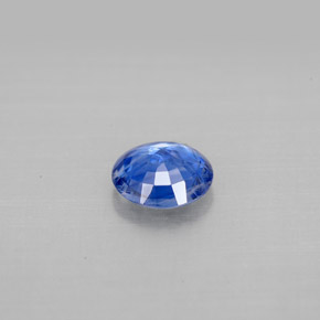 Cianita azul natural de 0,78 ct, corte redondo, VS-SI