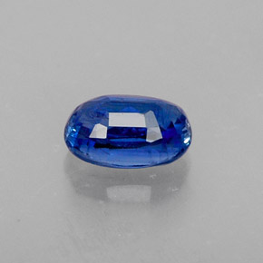 Cianita azul natural de 0,78 ct, corte óvalo, VS-SI
