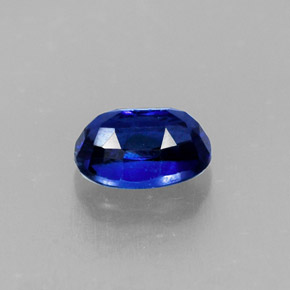 Cianita azul natural de 0,78 ct, corte óvalo, VS-SI