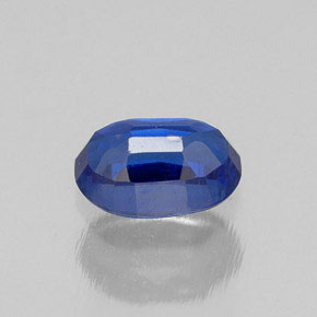 Cianita azul natural de 0,72 ct, corte óvalo, VS-SI