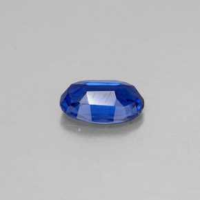 Cianita azul natural de 0,49 ct, corte óvalo, VS-SI