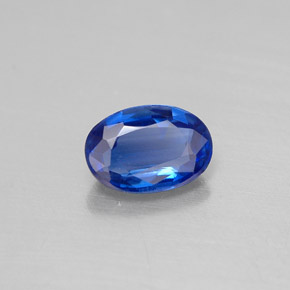 Cianita Azul natural de 0.53 ct, Corte Óvalo, VS-SI