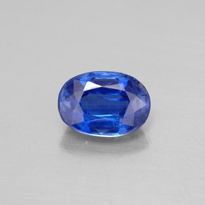 Cianita Azul natural de 0.66 ct, Corte Óvalo, VS-SI