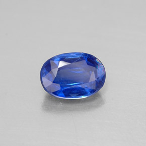 Cianita Azul natural de 0.66 ct, Corte Óvalo, VS-SI
