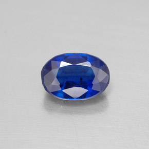 Cianita Azul natural de 0.71 ct, Corte Óvalo, VS-SI