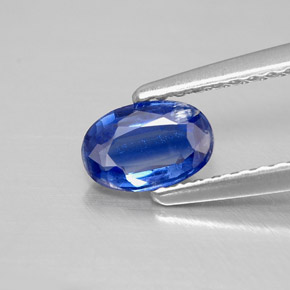 Cianita Azul natural de 0.52 ct, Corte Óvalo, VS-SI