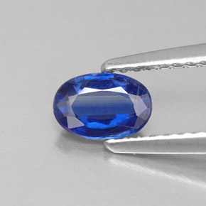Cianita Azul natural de 0.54 ct, Corte Óvalo, VS-SI