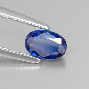 Cianita Azul natural de 0.54 ct, Corte Óvalo, VS-SI