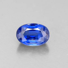 Cianita Azul natural de 0.77 ct, Corte Óvalo, VS-SI
