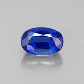 Cianita Azul natural de 0.73 ct, Corte Óvalo, VS-SI