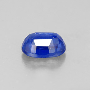 Cianita azul natural de 0,72 ct, corte óvalo, VS-SI