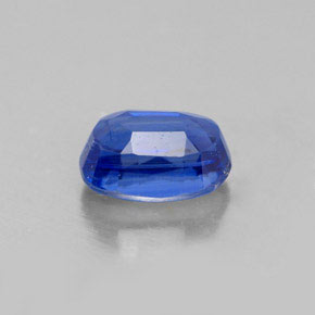 Cianita azul natural de 0,81 ct, corte óvalo, VS-SI
