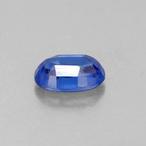 Cianita azul natural de 0,64 ct, corte óvalo, VS-SI