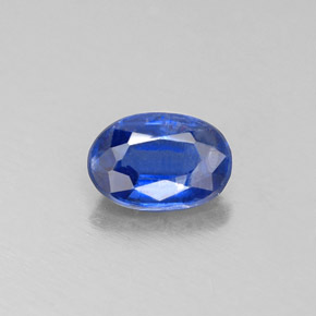 Cianita Azul natural de 0.59 ct, Corte Óvalo, VS-SI