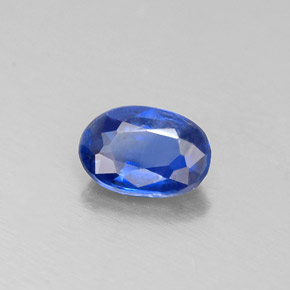 Cianita Azul natural de 0.59 ct, Corte Óvalo, VS-SI
