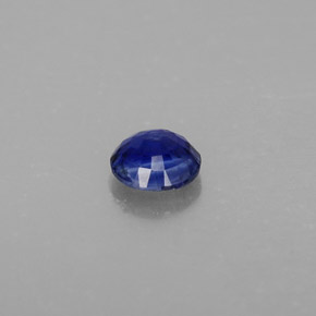 Cianita azul natural de 0,42 ct, corte redondo, VS-SI