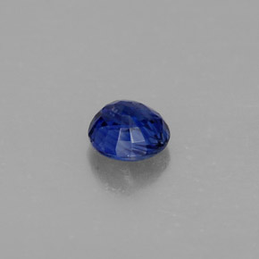 Cianita Azul natural de 0.68 ct, Corte Redondo, VS-SI