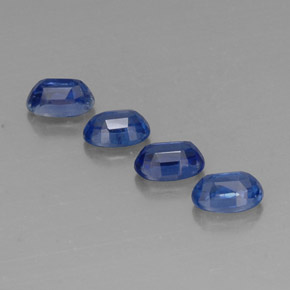 Gemas de cianita azul natural de  ct, corte óvalo, VS-SI