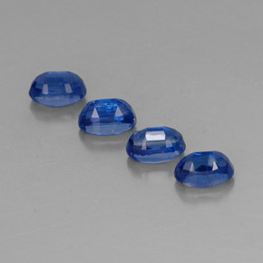 Gemas de cianita azul natural de  ct, corte óvalo, VS-SI