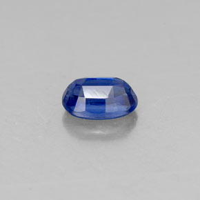 Cianita azul natural de 0,71 ct, corte óvalo, VS-SI