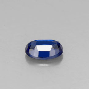 Cianita azul natural de 0,94 ct, corte óvalo, VS