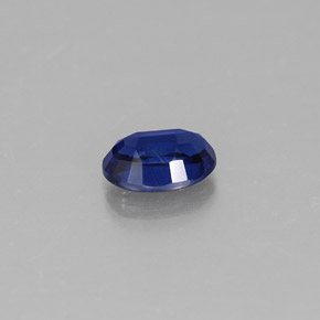 Cianita Azul oscuro natural de 0.61 ct, Corte Óvalo, VS-SI