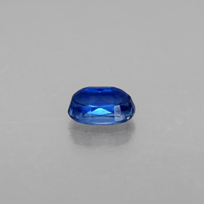 Cianita azul natural de 0,80 ct, corte óvalo, VS-SI