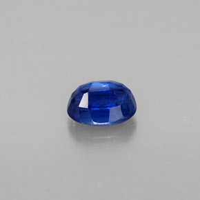 Cianita azul natural de 0,93 ct, corte óvalo, VS-SI