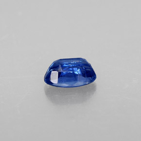 Cianita azul natural de 0,69 ct, corte óvalo, SI