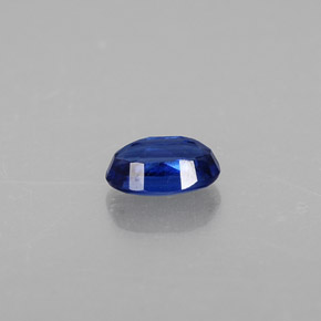Cianita azul natural de 0,68 ct, corte óvalo, VS-SI