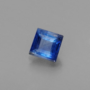 Cianita Azul natural de 0.31 ct, Cuadrado, VS-SI