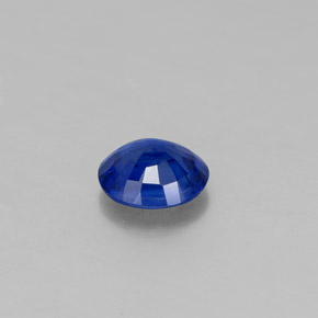 Cianita Azul natural de 0.44 ct, Corte Redondo, VS-SI
