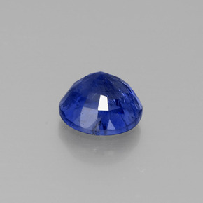 Cianita Azul natural de 1.23 ct, Corte Redondo, VS-SI