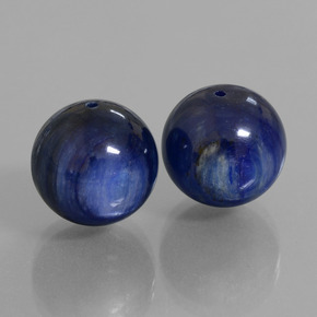 Gemas de Cianita Azul natural de  ct, Esfera / Bola, Opaco