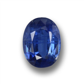 Cianita Azul natural de 1.14 ct, Corte Óvalo, VS-SI