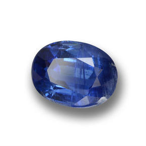 Cianita Azul natural de 1.14 ct, Corte Óvalo, VS-SI