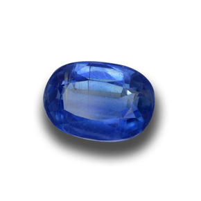 Cianita azul natural de 1,53 ct, corte óvalo, VS-SI