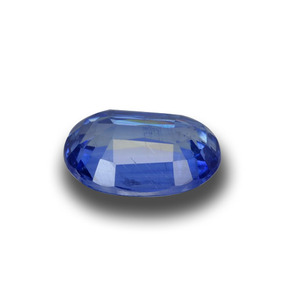 Cianita azul natural de 1,39 ct, corte óvalo, VS-SI
