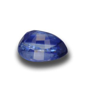 Cianita azul natural de 2,76 ct, en forma de pera, VS-SI